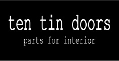 ten tin doors parts for interior